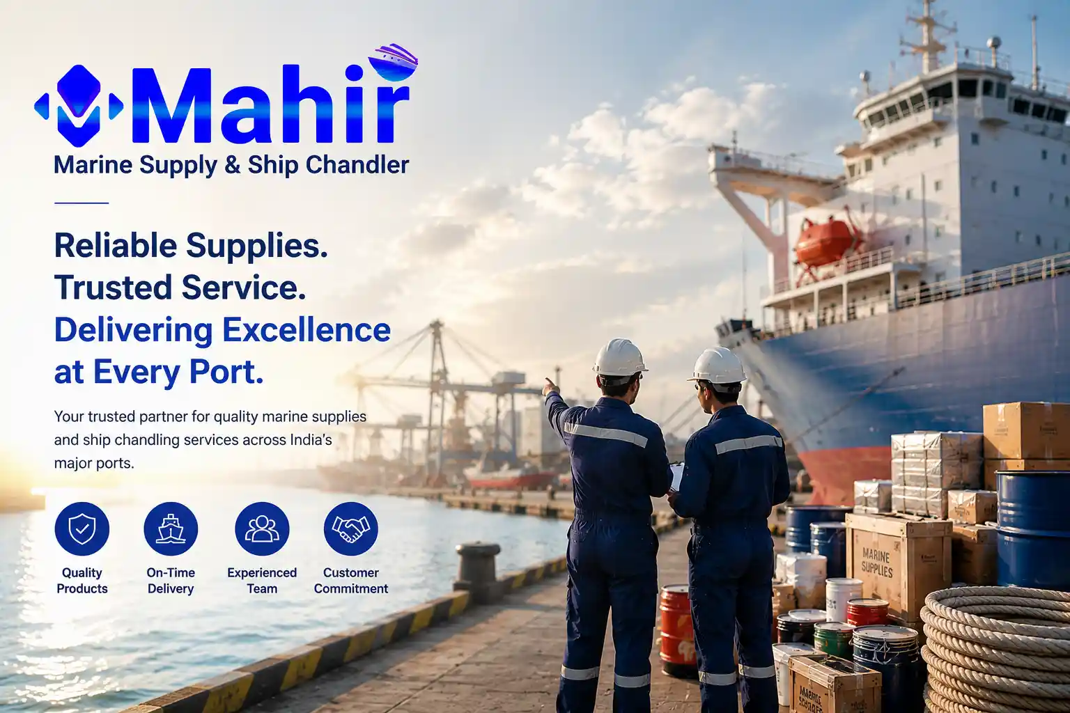 Mahir Marine Ship Supplier in Chennai