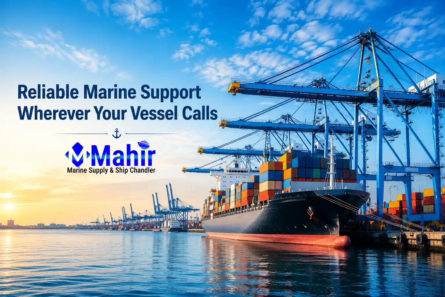 Mahir Marine Supply Ship Supplier in Chennai