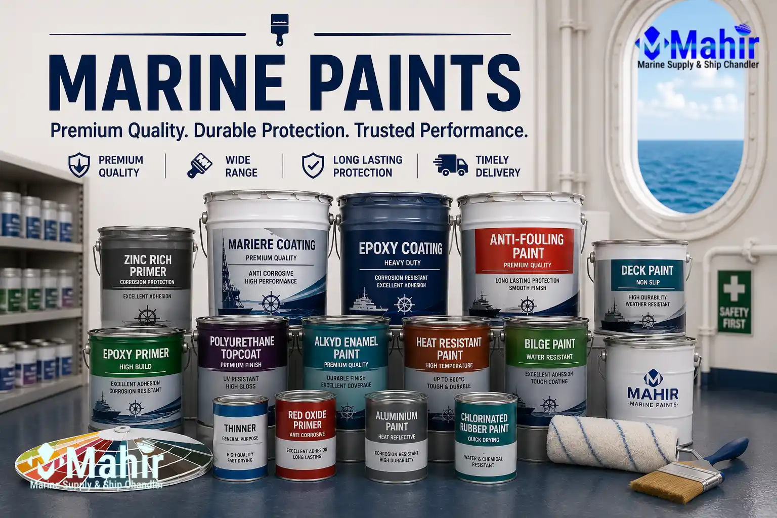 Marine Paints Supplier Chennai