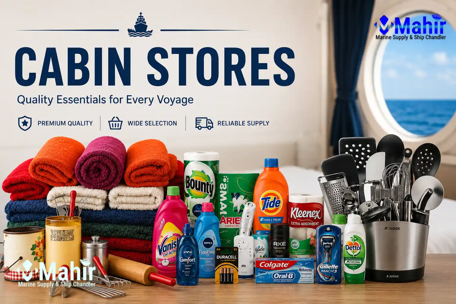 Cabin Stores Supplier Chennai Ship Chandler