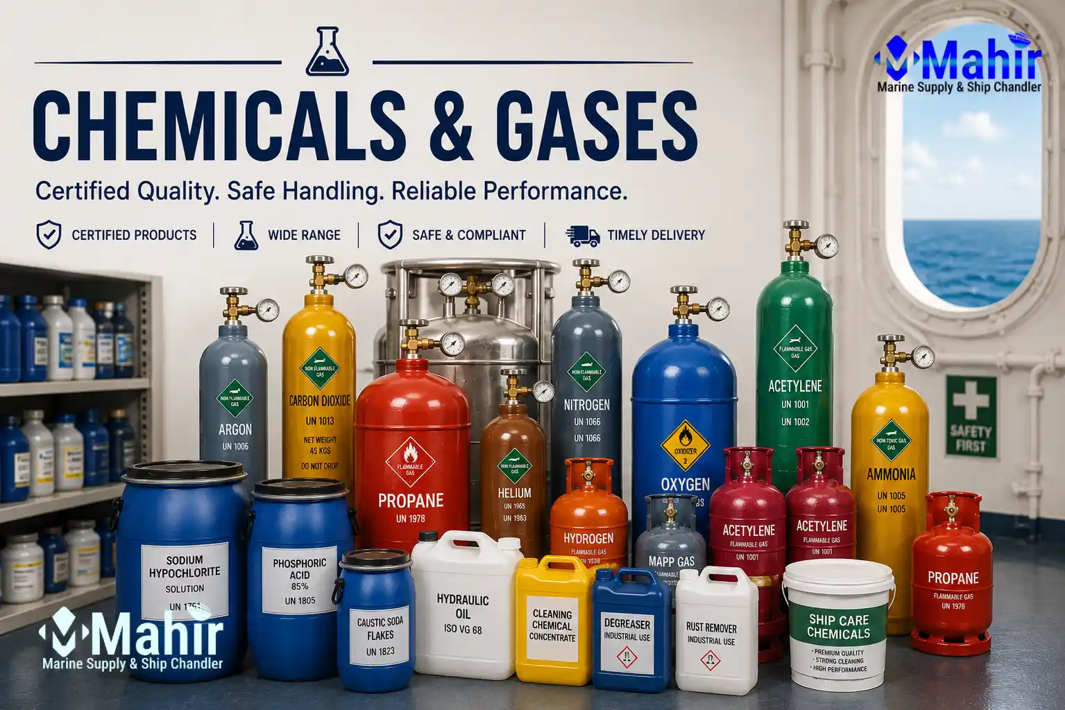 Chemical & Gases Supplier Chennai